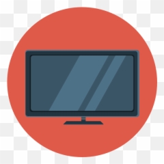 Flat Tv Icon Flat Iconset Flat - Iconscom Vector Tv Icon Png Emoji,Television Smiley Emoticon