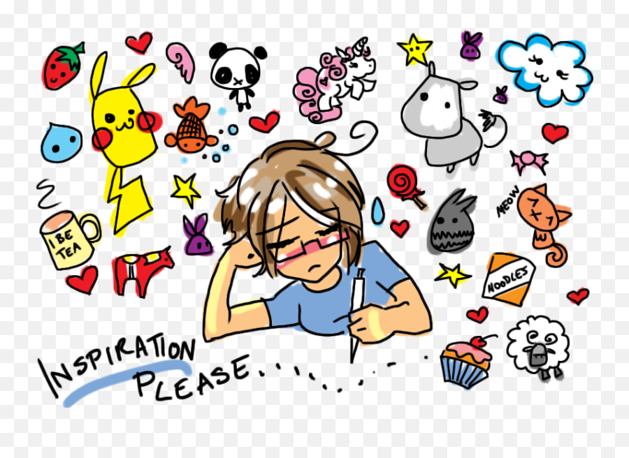 How I Prepare To Write Everything The Brain Dump - Illustration Brain Dump Emoji,Birthday Emoticons Deviantart