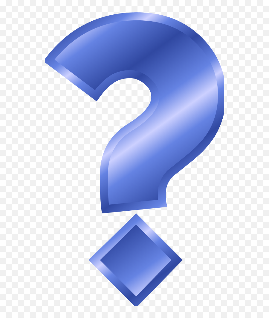 Question Mark Vector Png Png Images - Png Format Blue Question Mark Png Emoji,Emoticon Tanda Tanya