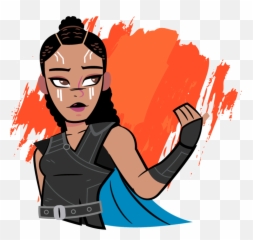 Marvel Thor Ragnarok Animated Facebook Messaging Sticker - Thor From Ragnarok Clipart Emoji,Hulk Ragnarok Emoticon