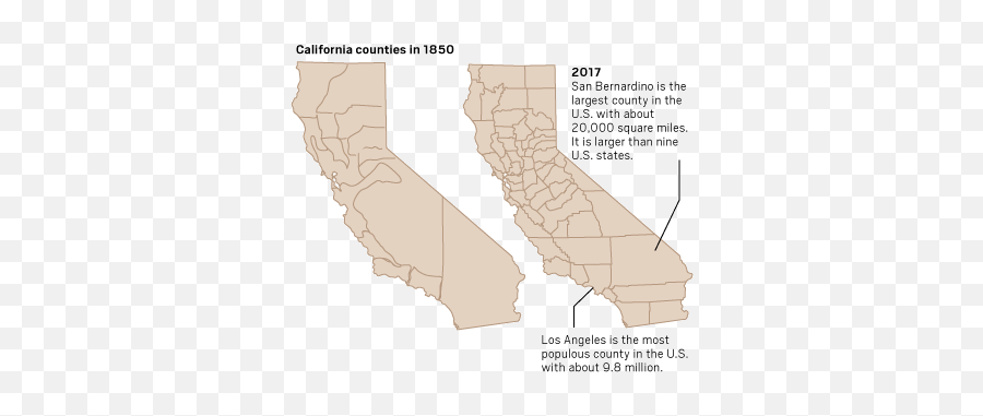 Celebrating California On Its 167th Birthday - California Counties 1850 Emoji,Birthday Emoticons For Facevbook