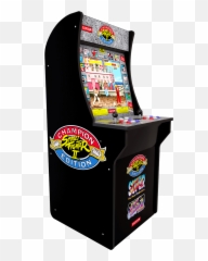 Street Fighter Arcade Machine - 1up Arcade Street Fighter Emoji,Street Fighter 2 Moves List Emoticons