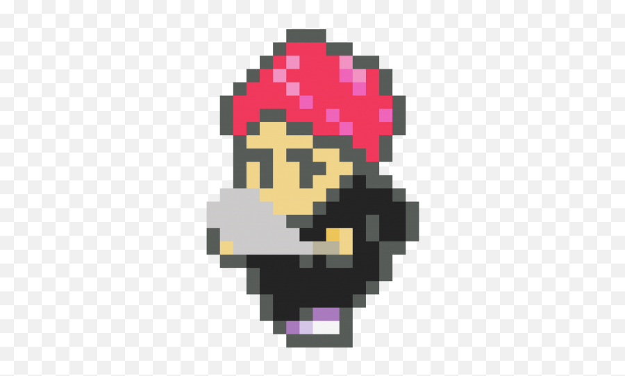 Kaomoji - Pixel Art Captain Boomerang Emoji,The Kao Emojis