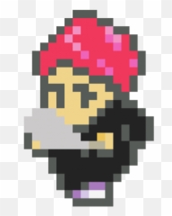 Kaomoji - Pixel Art Captain Boomerang Emoji,The Kao Emojis