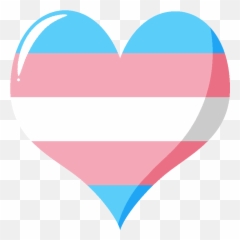 Lgbt Trans Transgender Sticker - Bandera Trans Png Emoji,Trans Heart Emoji Twitter