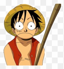 Imagenes Para Stickers Memes Anime - Jumptime Nina De Anime Luffy Di One Piece Emoji,Memes Para Contestar Emojis