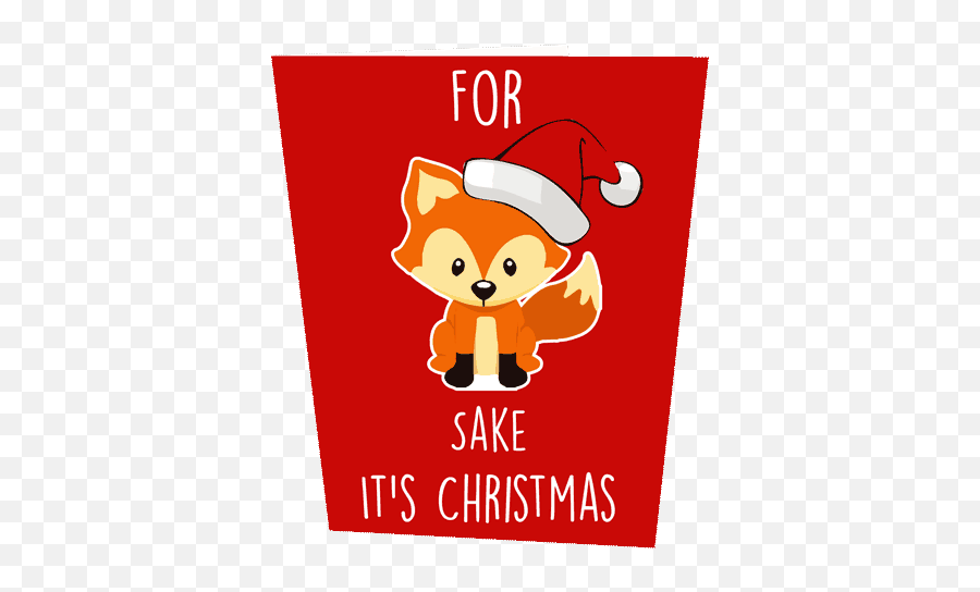 For Fox Sake Itu0027s Christmas Card Emoji,Santa Emoji P