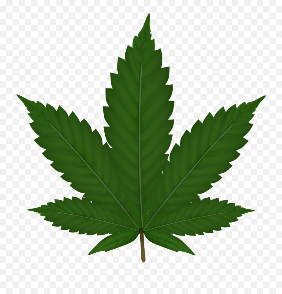 Weed Leaf - Png Cannabis Emoji,Pot Leaf Emoji