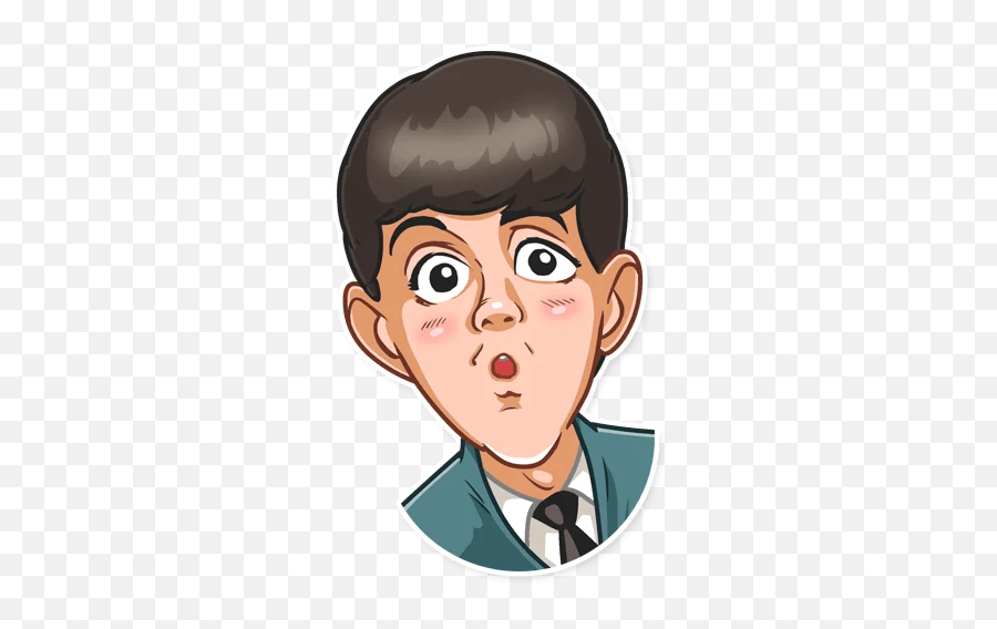 The Beatles - Telegram Sticker Emoji,Beatles Using Emoji