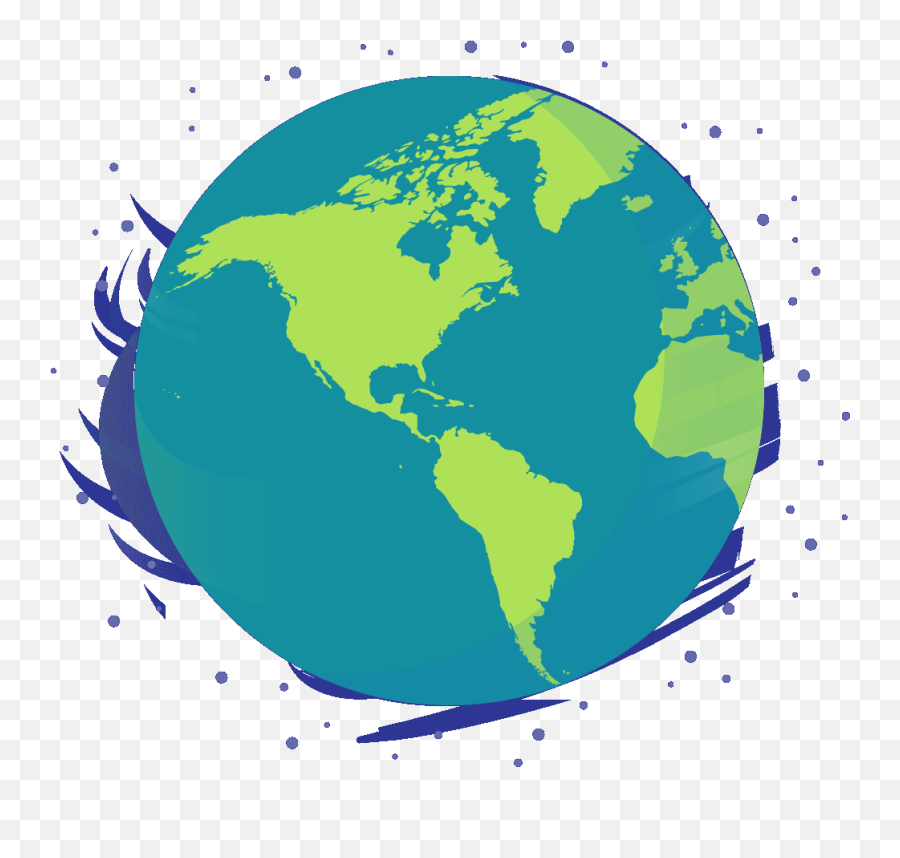 Spinning Globe Gifs - Rotating Earth On Animated Images For Free Emoji,Cartoon Earth Emoticon