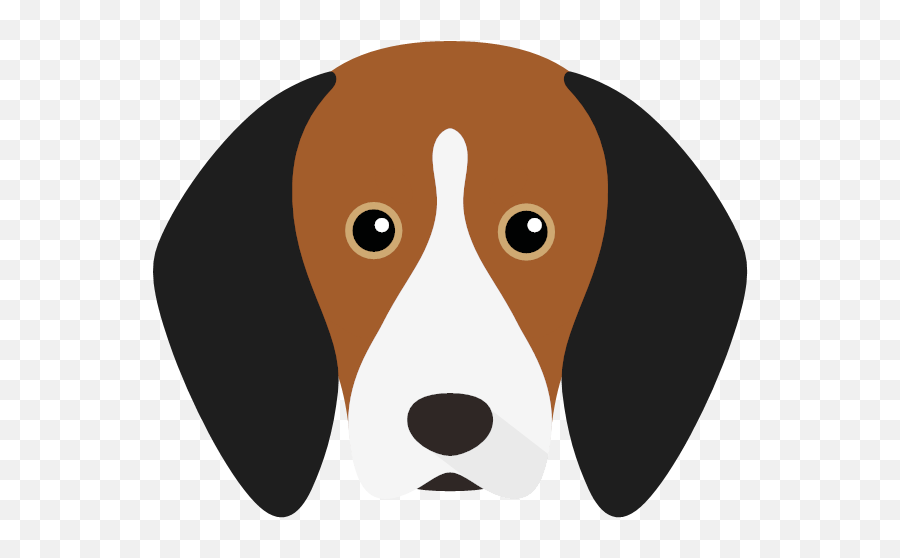 Dog Breed Beagle Puppy Clip Art Illustration - Coonhound Emoji,Walk Dog Emoji