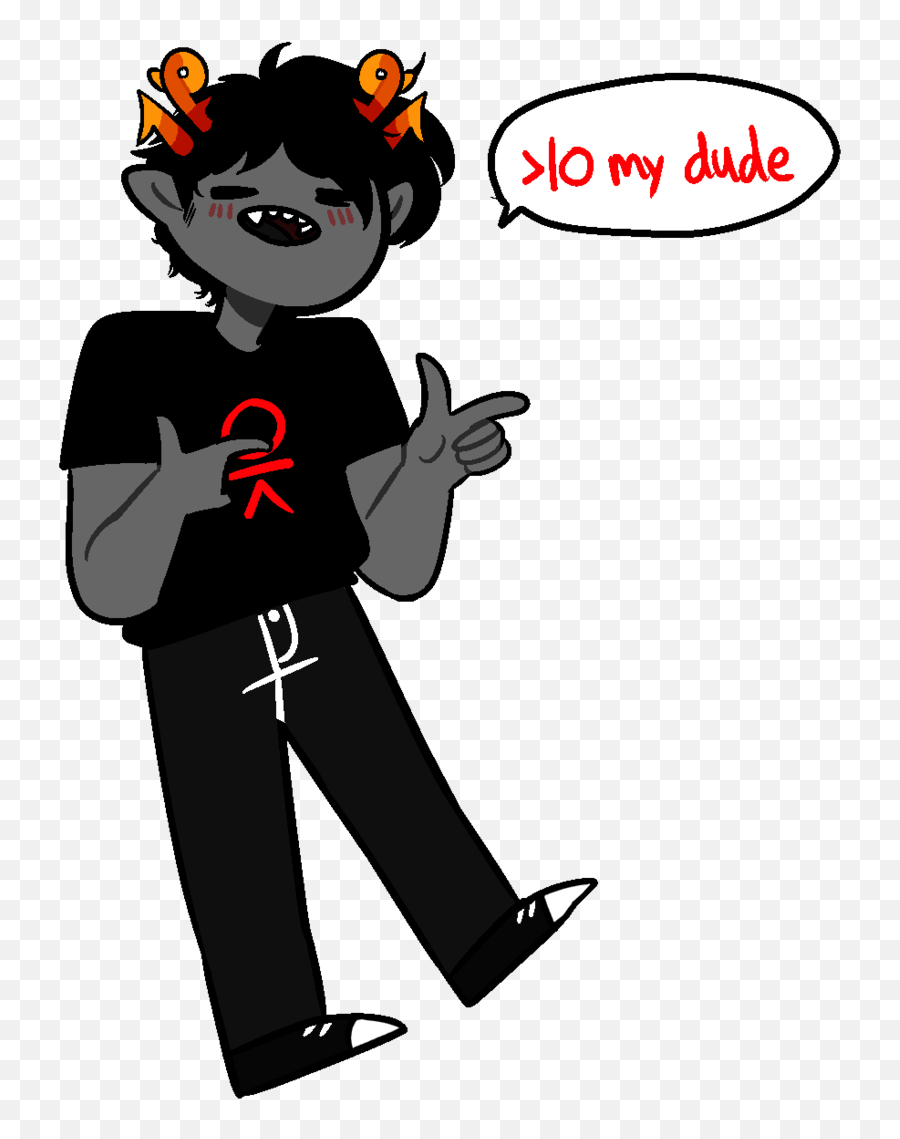 Hiveswap Homestuck Internet Troll Art Leo - Troll Face Man Troll Face Guy Png Emoji,Homestuck Emoticons