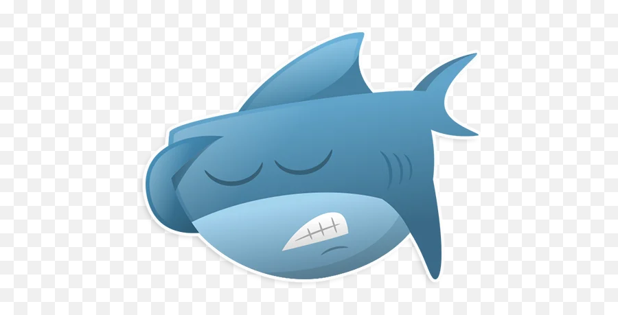 Telegram Sticker U200d From Antiland Shark Pack Emoji,Shark Text Emoji