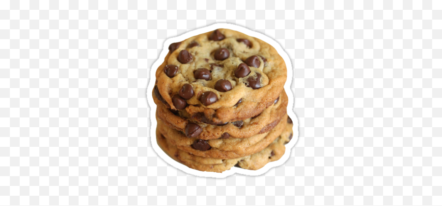 Chocolate Chip Stickers - Redbubble Stickers Cookie Emoji,Chocolate Chip Emoji