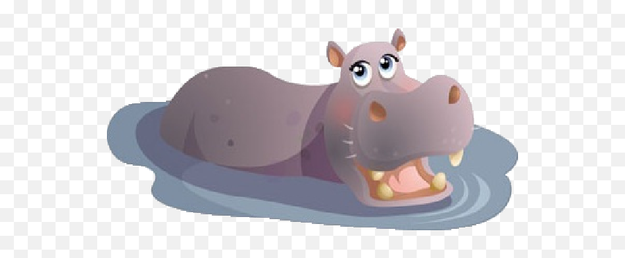 Baby Hippo Png - Clipart Hippo Transparent Background Emoji,Hippopotamus Emoji
