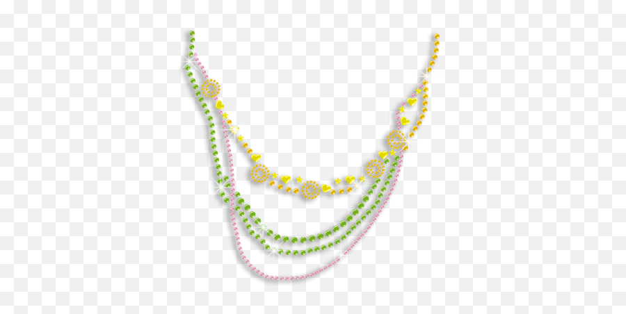 Colorful Necklace Rhinestone Nailhead - Solid Emoji,Emotion Necklace Colors