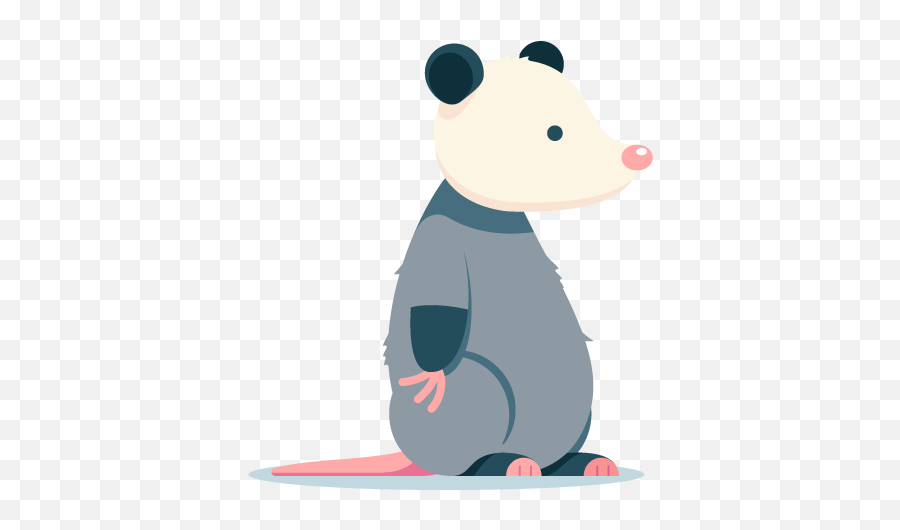 Awesome Possum Messages Sticker - Possum Clip Art Emoji,Possum Emoji