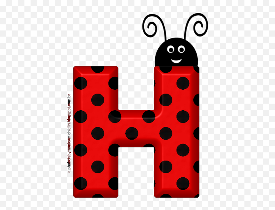 Monogram Alphabet - Ladybug Alphabet Letter H Emoji,Letter And Boy Emoji