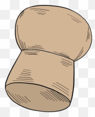Wine Cork Clipart - Soft Emoji,Cork Emoji