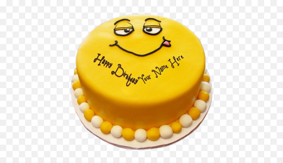 Jual Smiley Face Cake Kue - Happy Birthday Anas Bhai Cake Emoji,Kode Emoji Fb Gambar