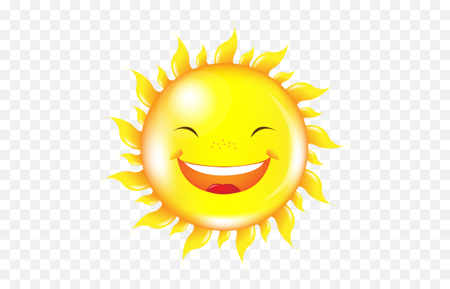 Cartoon Sun Happy Smiley Face Clip Art - Cartoon Hd Picture Sun Emoji,Curious Face Emoji