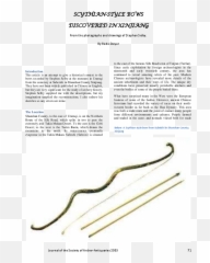 Pdf Scythian - Style Bows Discovered In Xinjiang Bede Dwyer Document Emoji,Emotion Reading Technology Archery