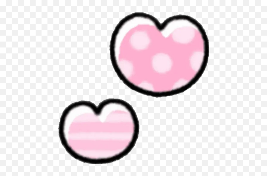 Sticker Maker - Pink Heart Emojis Girly,Heaet Emojis