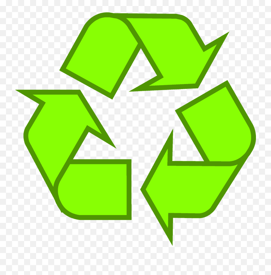 Recycling Symbol - Recycling Logo Emoji,High Resoulution Collision Symbol Emoji