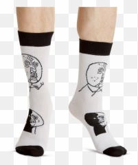 Memes Socks - Ankle Emoji,Women And Emotions Meme