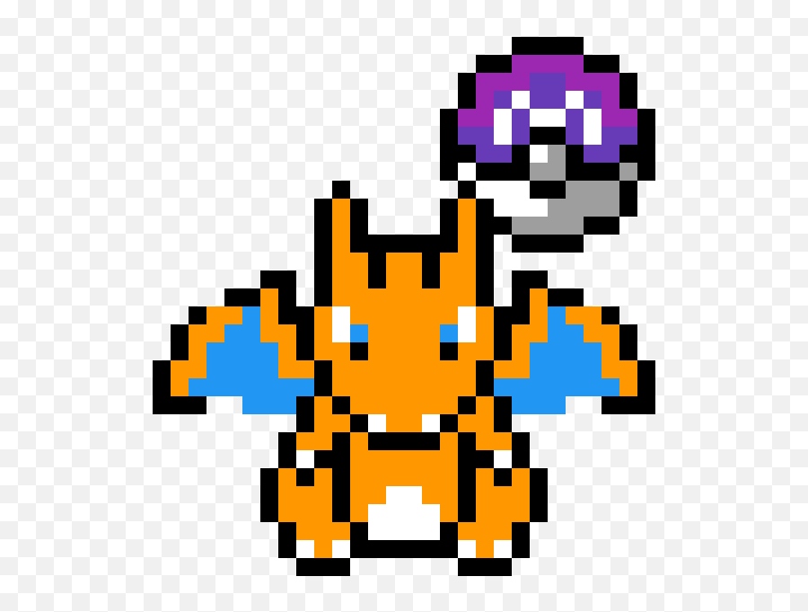 Larsthebestu0027s Gallery - Pixilart Pixel Art Dracaufeu Facile Emoji,Mudkip Emoticon?