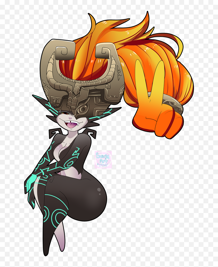 Midna The Twilight Princess - Art By Me Animeart Midna Twilight Princess Emoji,Birthday Emoticons Deviantart