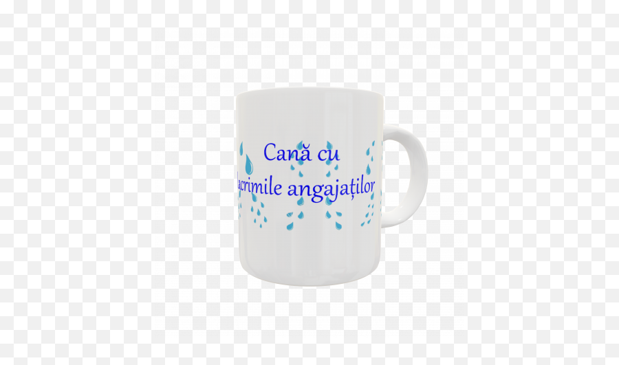 Can Personalizat Lacrimile Angajailor - Magic Mug Emoji,Martisor Emoticon