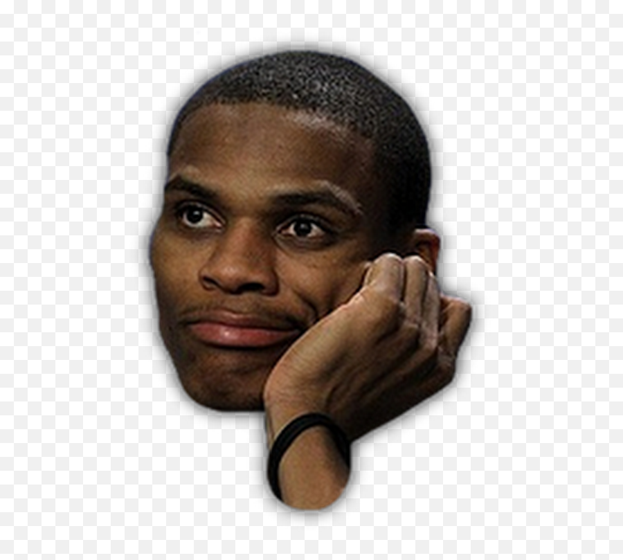 Download Russell Westbrook Smiley Face - Buzz Cut Emoji,Russell Westbrook Emoji