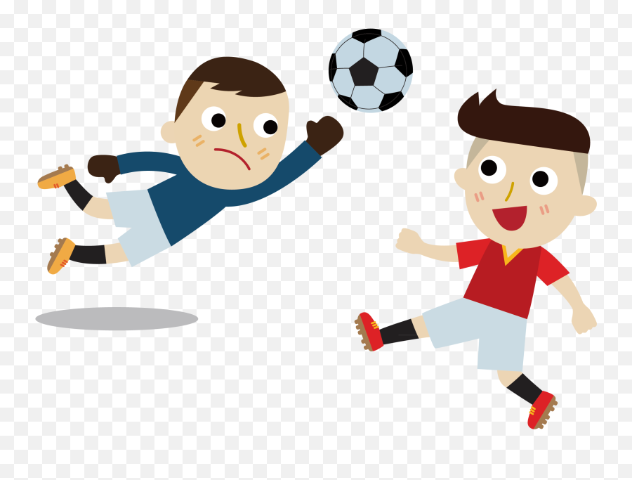 Jobs 1 - Cartoon Kids Play Football Emoji,Soccer Player Emojis