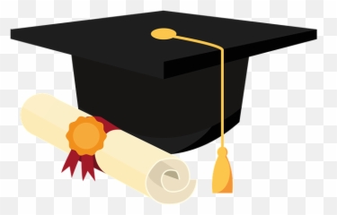 Graduation Update - Topi Wisuda Vector Png Emoji,Certificados Escolares De Emojis