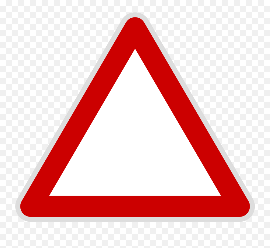 Emergency Safe Light For Cars Ksix - Red Triangle With White Border Emoji,Traffic Light Warning Sign Emoji
