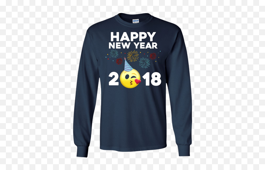 Emoji New Years Eve Or Day Kiss Party Fireworks Tee Shirt - Armory Bboy,New Year Emoticon Png