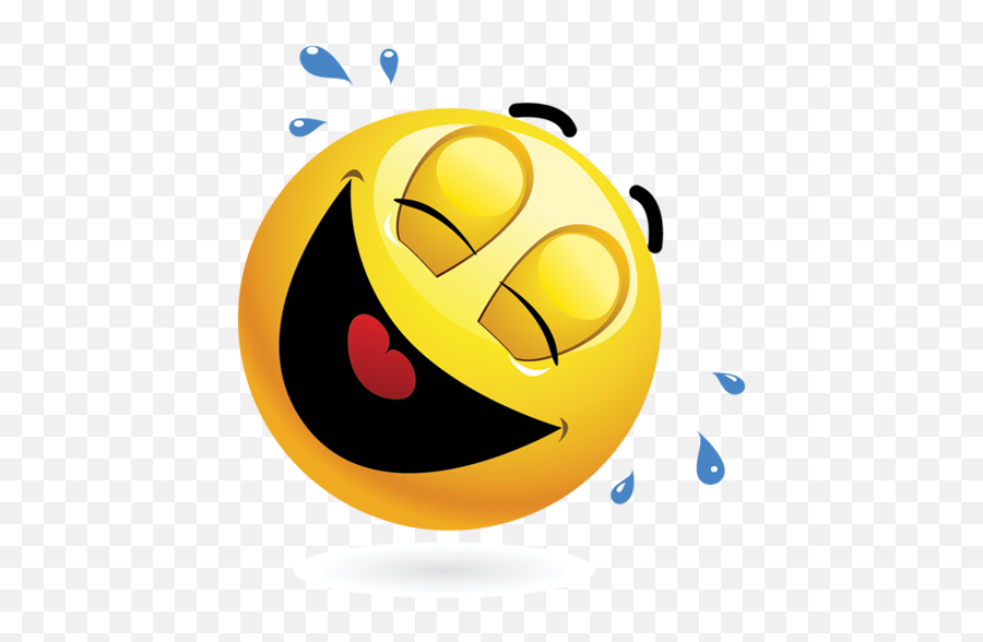 Emoji Love Funny Emoticons - Emoji Riendo Gif Png,Giggle Emoji