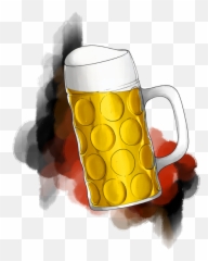 The Beer And The Glass - Beer Glassware Emoji,Emojis Drunk With Beer Stein