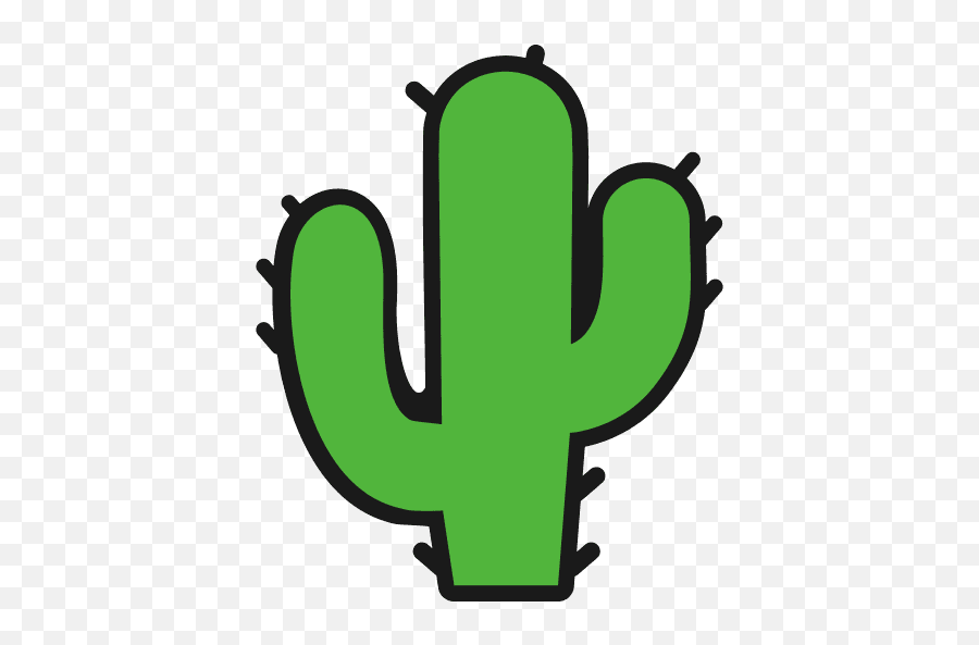 Cactus Tree Icon Png And Svg Vector - Language Emoji,Facebook Cactus Emoticon