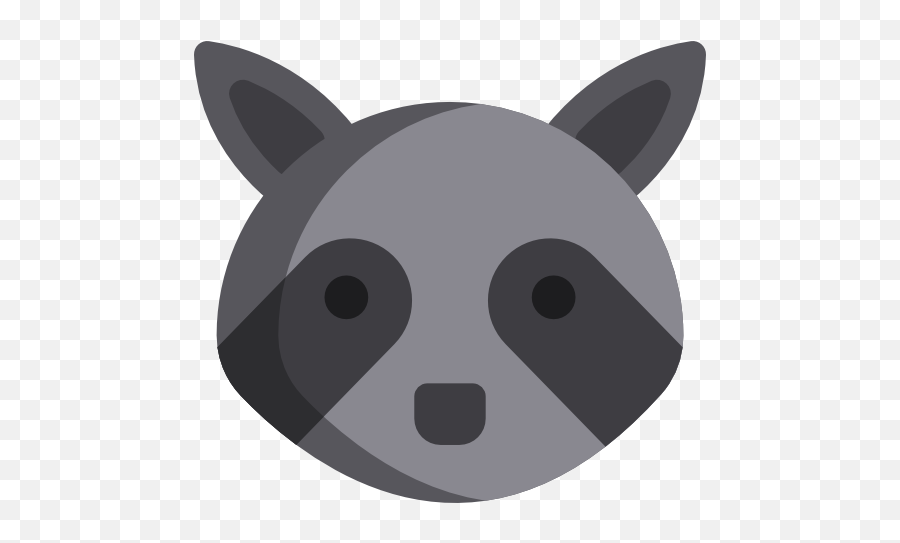 Raccoon - Dot Emoji,Raccoon Emoji Icon