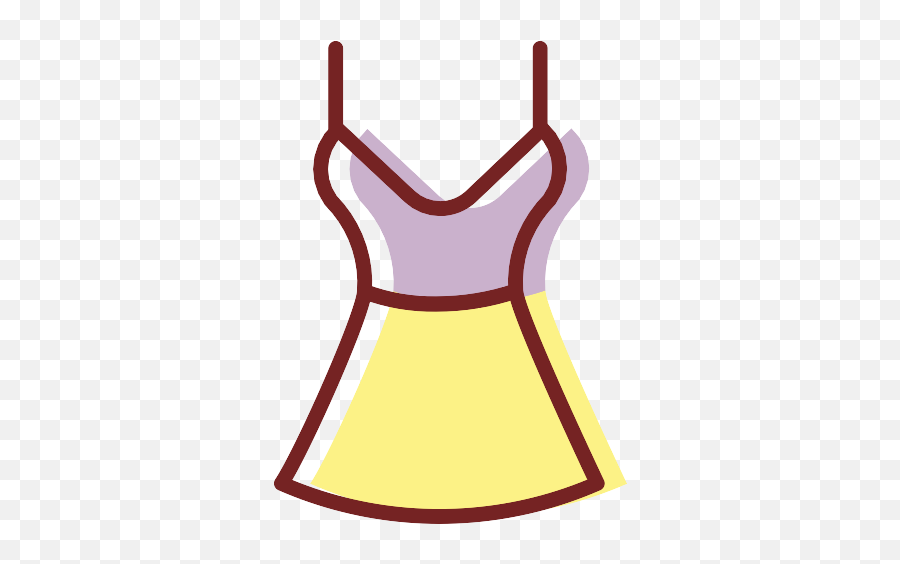 Glitched Fashion Clothes Icon Png Icons And Graphics - Png Sleeveless Emoji,Yellow Emoji Outfits