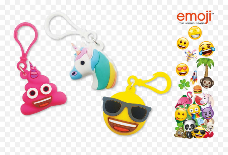 Porte - Clés Emoji Happy,Emojis Lentes De Sol