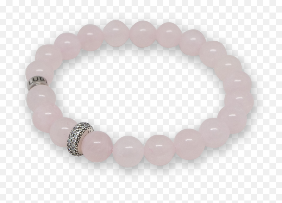 Rose Quartz Bracelet - Solid Emoji,Swarovski Zirconia Earrings Emotions