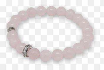 Rose Quartz Bracelet - Solid Emoji,Swarovski Zirconia Earrings Emotions
