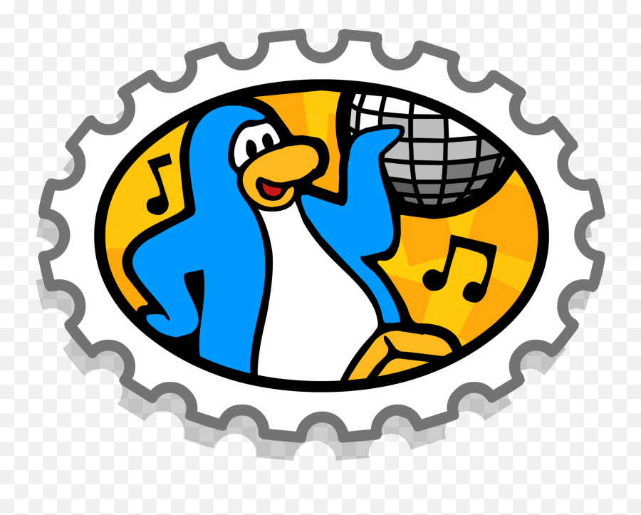 Dance Party Stamp Club Penguin Wiki Fandom Emoji,Dance Party With Emojis