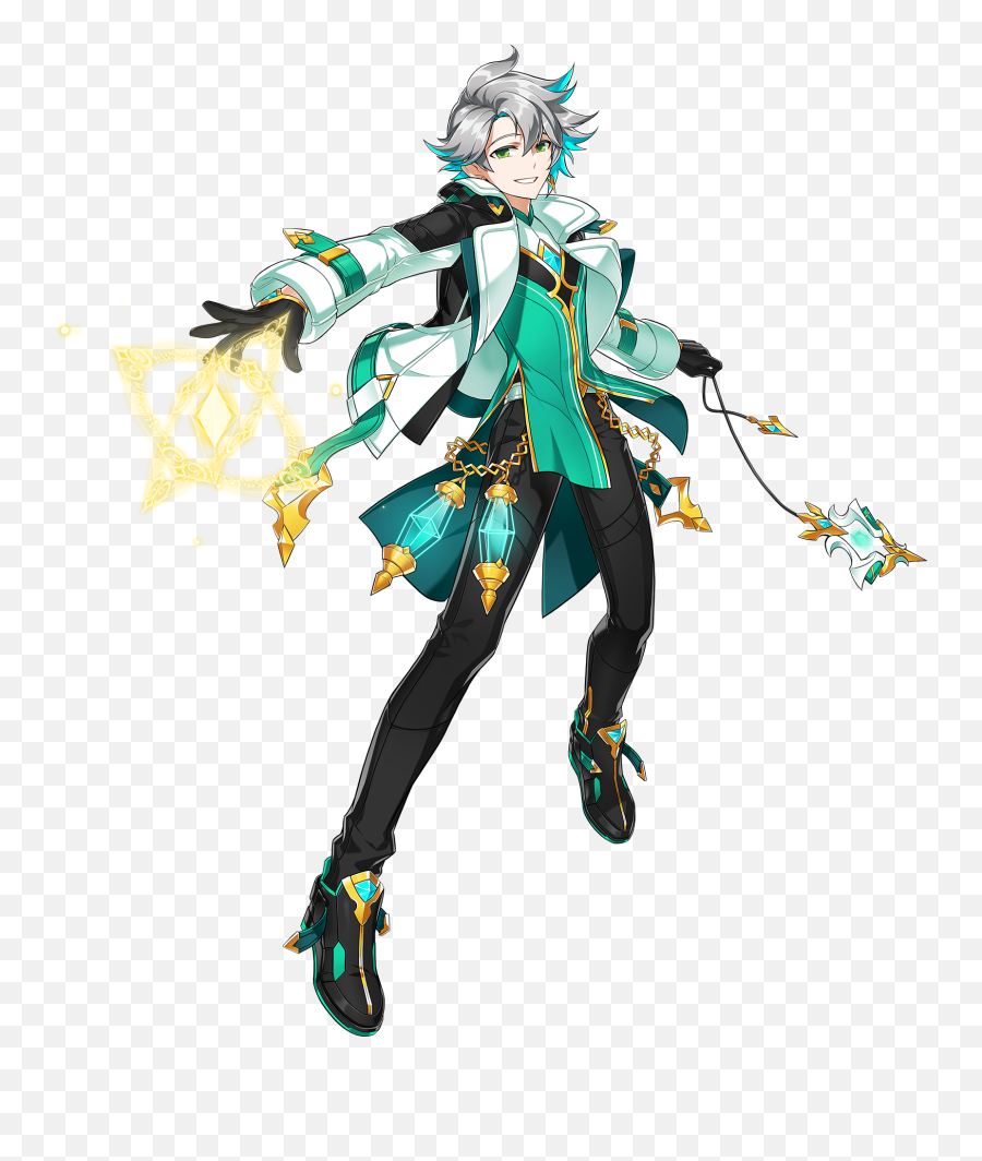 Elswords Angelic Hero Ain Gets An Epic - Elsword Ain Emoji,Erbluhen Emotion