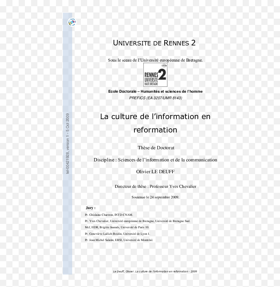 Pdf La Culture De Lu0027information En Reformation Olivier Le Emoji,Les Sorciers Prennent Nos Emotions
