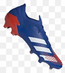 Adidas Predator Tormentor 201 L Fg Blauw Rood - Adidas Predator 44 Emoji,Adidas Emoji Cleats