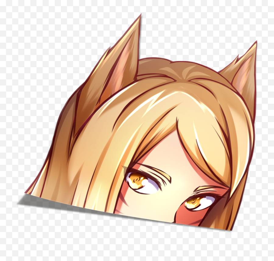 Kda Ahri Peeker Emoji,Peek A Boo Emoji